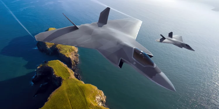 Presentan nuevo concepto del caza Tempest en Farnborough