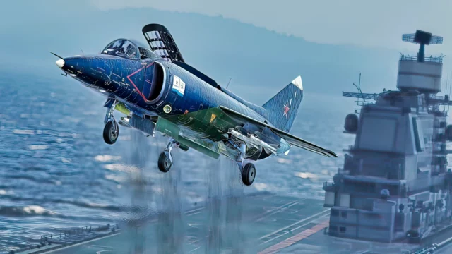 Yakovlev Yak-38: despegue vertical soviético vs. Harrier británico