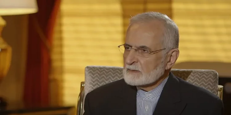 Archivo: Kamal Kharrazi de Irán durante una entrevista con Al Jazeera en 2019 (captura de pantalla del video; utilizada de acuerdo con la Cláusula 27a de la Ley de Derechos de Autor)