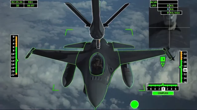 Reabastecimiento nocturno automático: logro del A330 MRTT