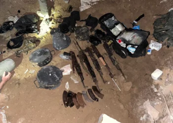 Las FDI descubren escondite de armas de Hamás en Jan Yunis