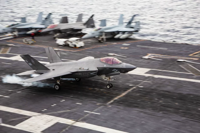 El F-35C: el caza de quinta generación de la Armada de EE. UU.