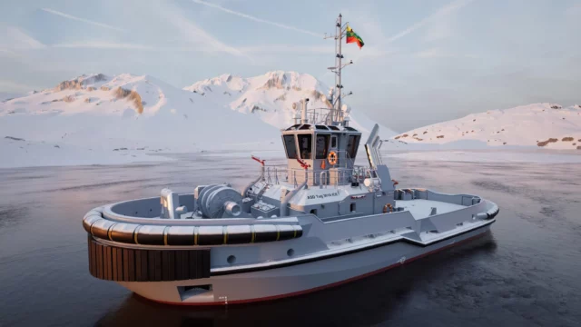 Lituania adquiere un nuevo remolcador Damen ASD 3010 ICE