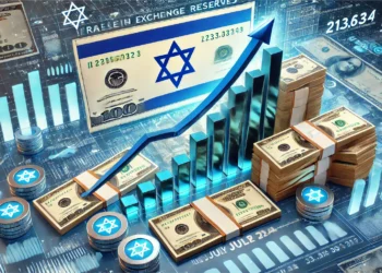 Reservas de divisas de Israel aumentan a finales de julio de 2024