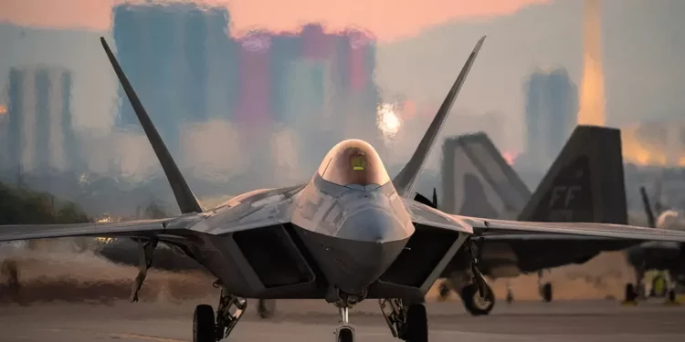 F-22 Raptor dotado con contramedidas que burlan los radares