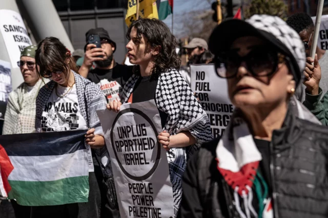 Manifestantes exigen que Glencore Coal corte lazos con Israel