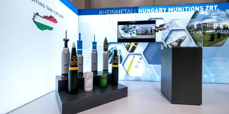 Rheinmetall inaugura moderna fábrica de munición en Hungría