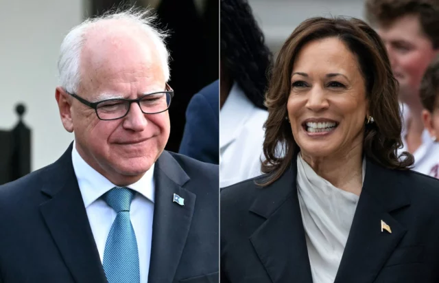 Lazos de Tim Walz con organización musulmana antisemita