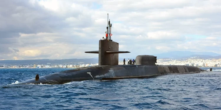 Submarino USS Georgia con misiles letales para disuadir a Irán