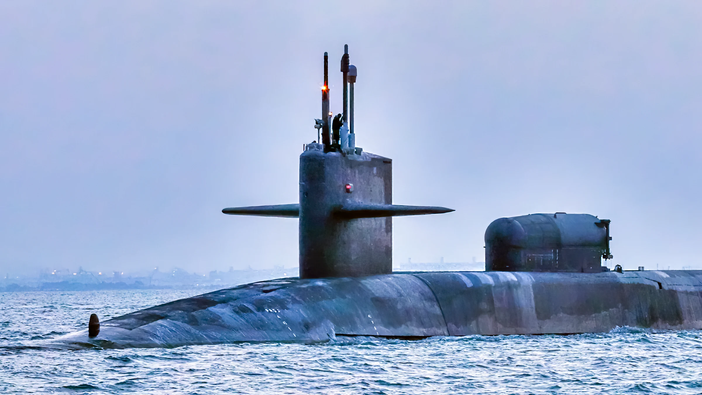 Submarino USS Georgia con misiles letales para disuadir a Irán