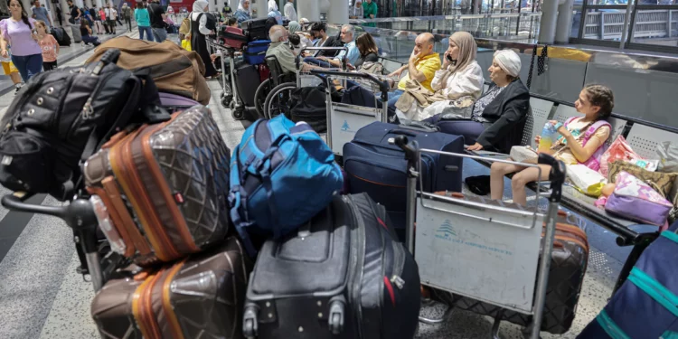 Cancelación de vuelos en Beirut por tensiones entre Israel y Hezbolá