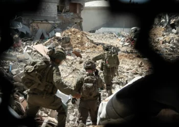 Las tropas de las FDI operan en la Franja de Gaza, en una imagen publicada el 19 de agosto de 2024. (Fuerzas de Defensa de Israel)