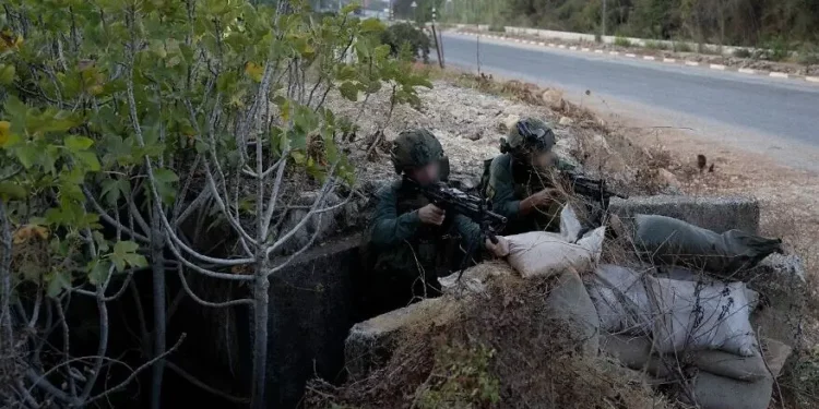 Tropas de la 91 División realizan un ejercicio en Galilea Occidental, en una imagen publicada el 30 de agosto de 2024. (Fuerzas de Defensa de Israel)