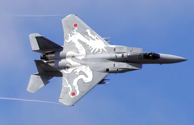 Japón envía su escuadrón de cazas F-15J al Reino Unido