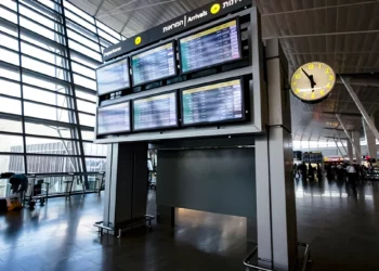 Aeropuerto Ben Gurion casi vacío en medio de tensiones con Irán