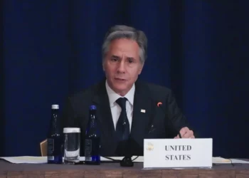 El secretario de Estado de Estados Unidos, Antony Blinken, habla en una reunión en Nueva York el 26 de septiembre de 2024. (Bryan R. Smith/Pool Photo vía AP)