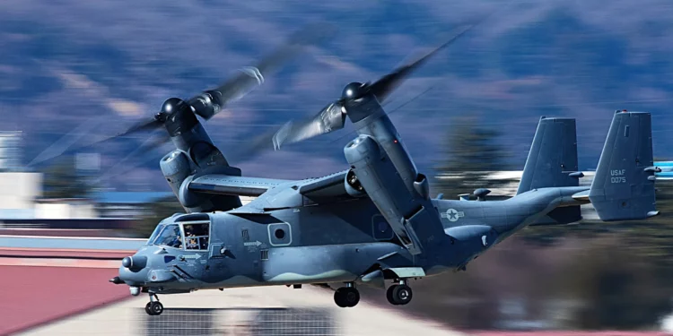 Error humano en CV-22 Osprey causa daños millonarios