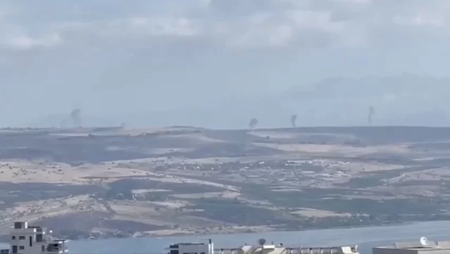 Se dispararon unos 55 cohetes hacia la zona de Safed