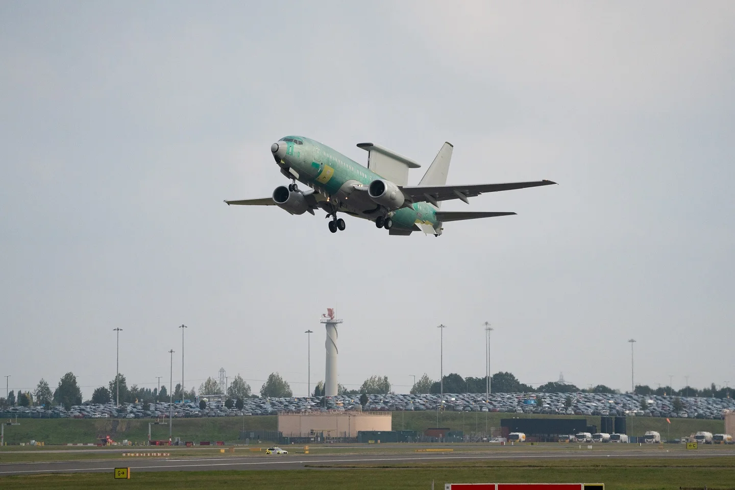 Boeing completa primer vuelo del E-7 Wedgetail de la RAF