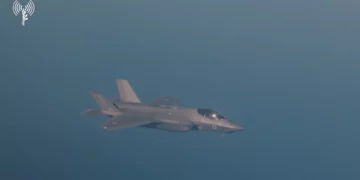 Vídeo de cazas F-35 de Israel rumbo a Yemen