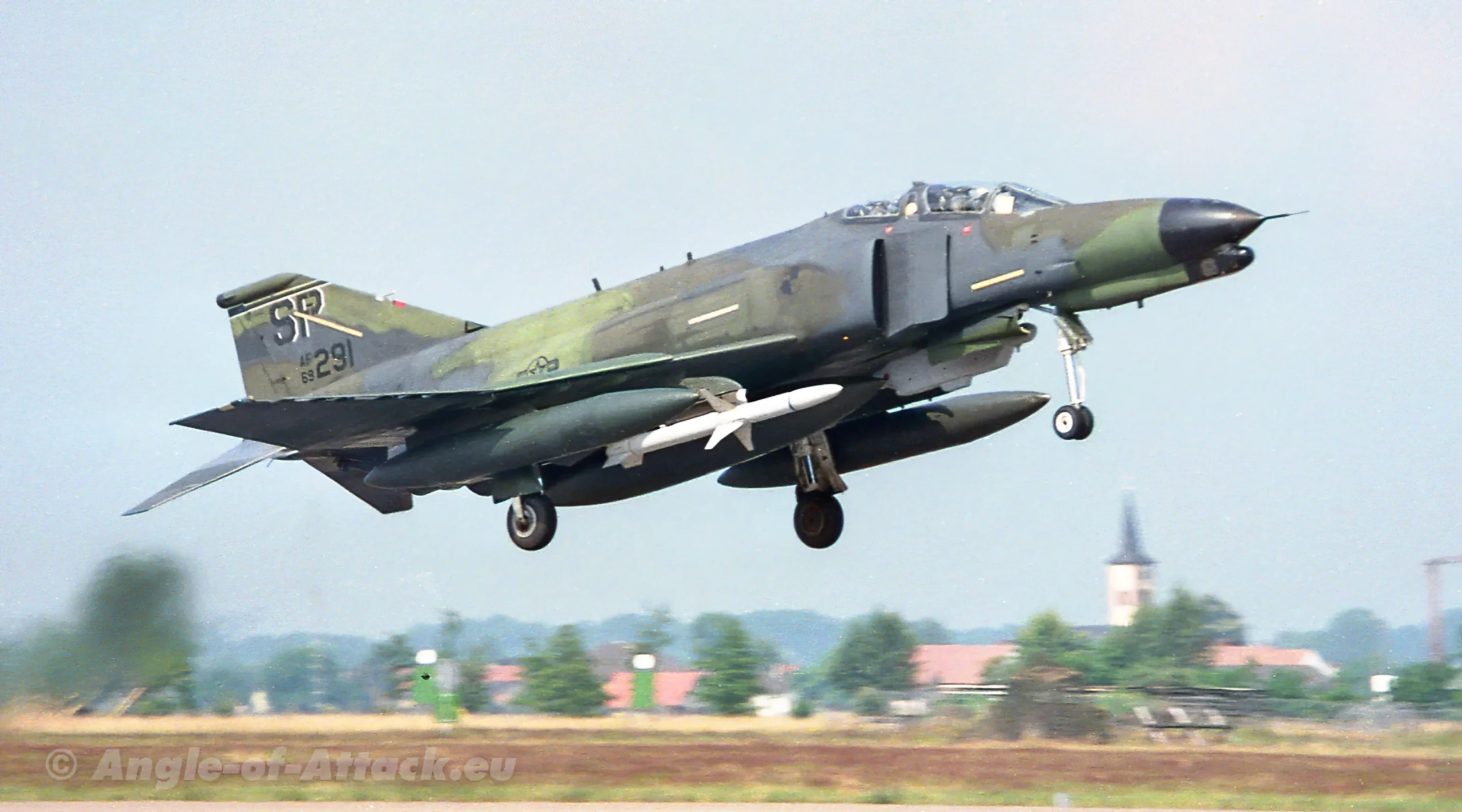 La peligrosa misión del F-4G Wild Weasel en la Guerra del Golfo