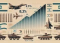 Déficit fiscal de Israel aumenta al 8,3% del PIB