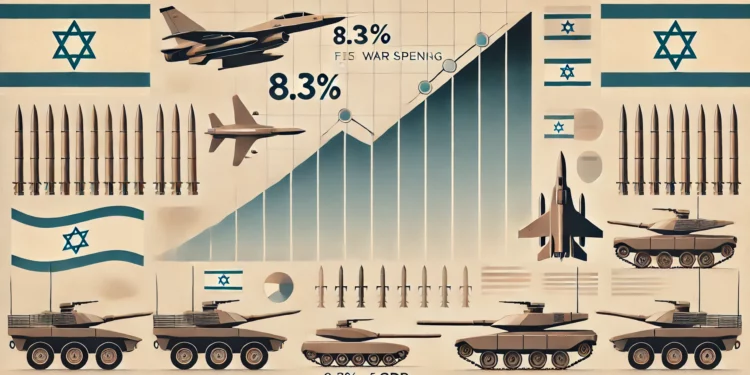 Déficit fiscal de Israel aumenta al 8,3% del PIB