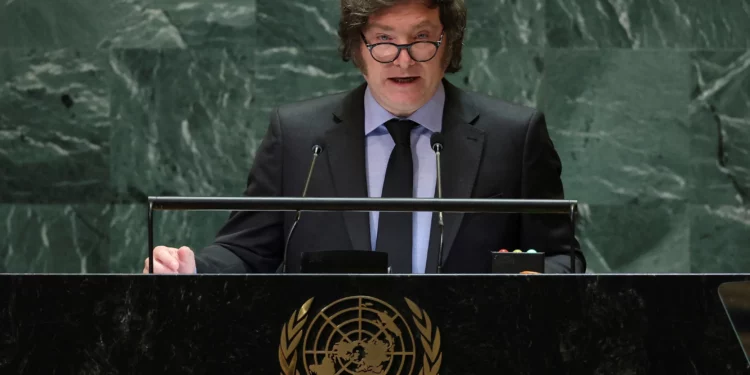 Javier Milei defiende a Israel y critica a la ONU por su hipocresía