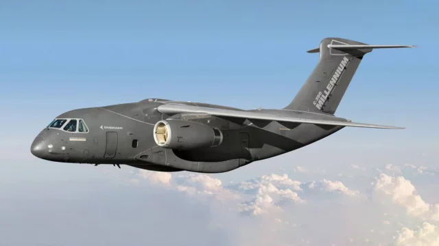 Embraer inicia la fabricación del primer C-390 para Austria