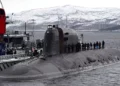 Submarino ruso “Emperador Alexander III” completa misión bajo hielo Ártico