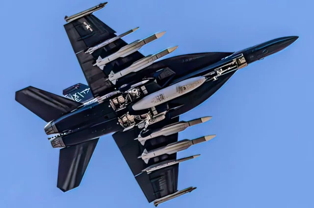 La configuración “Murder Hornet” pone al F/A-18 en “Modo Bestoa”
