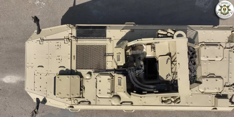 Vehículo de combate de infantería (IFV) 6x6 VN22. (Fotografía de la Comisión de la Industria de Defensa de Irak)