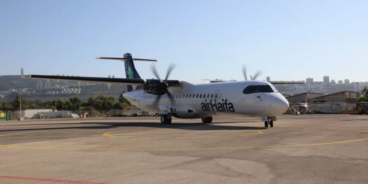 La aerolínea israelí de bajo coste Air Haifa. (Cortesía)