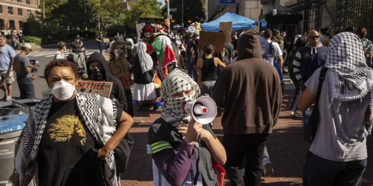 Columbia: protestas prorradicales y antisemitismo siembran tensión en campus