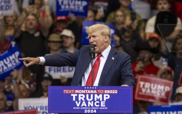 Trump dice que la victoria de Harris significará el fin de Israel
