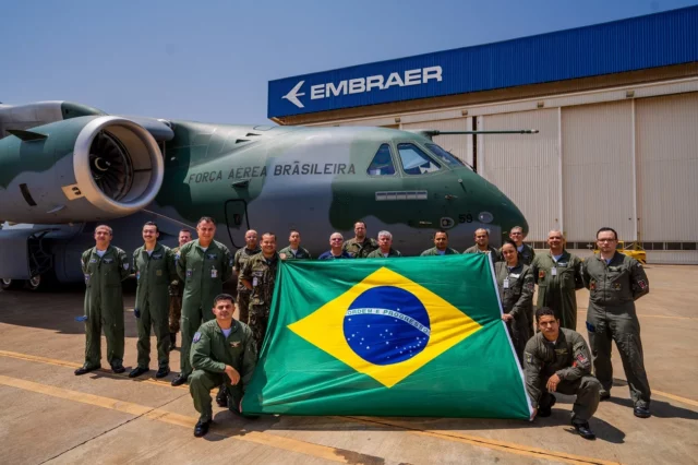 Embraer entrega séptimo C-390 Millennium a la Fuerza Aérea Brasileña