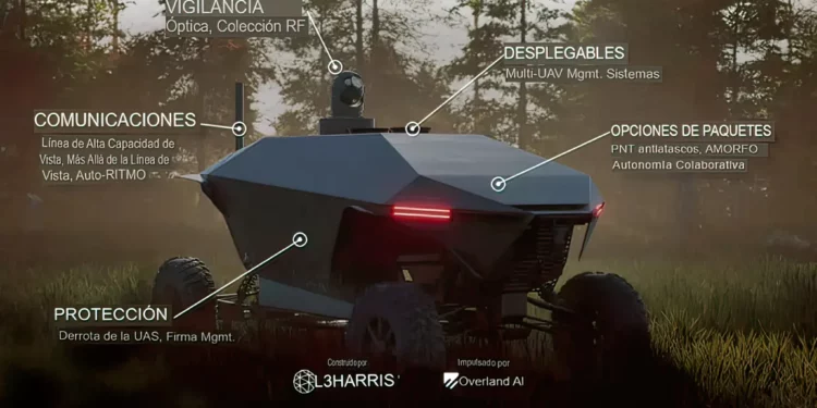 L3Harris Technologies presenta el vehículo autónomo Diamondback