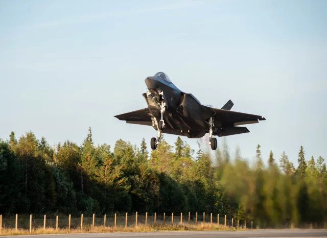 Noruega opera el F-35 con combustible sostenible por primera vez