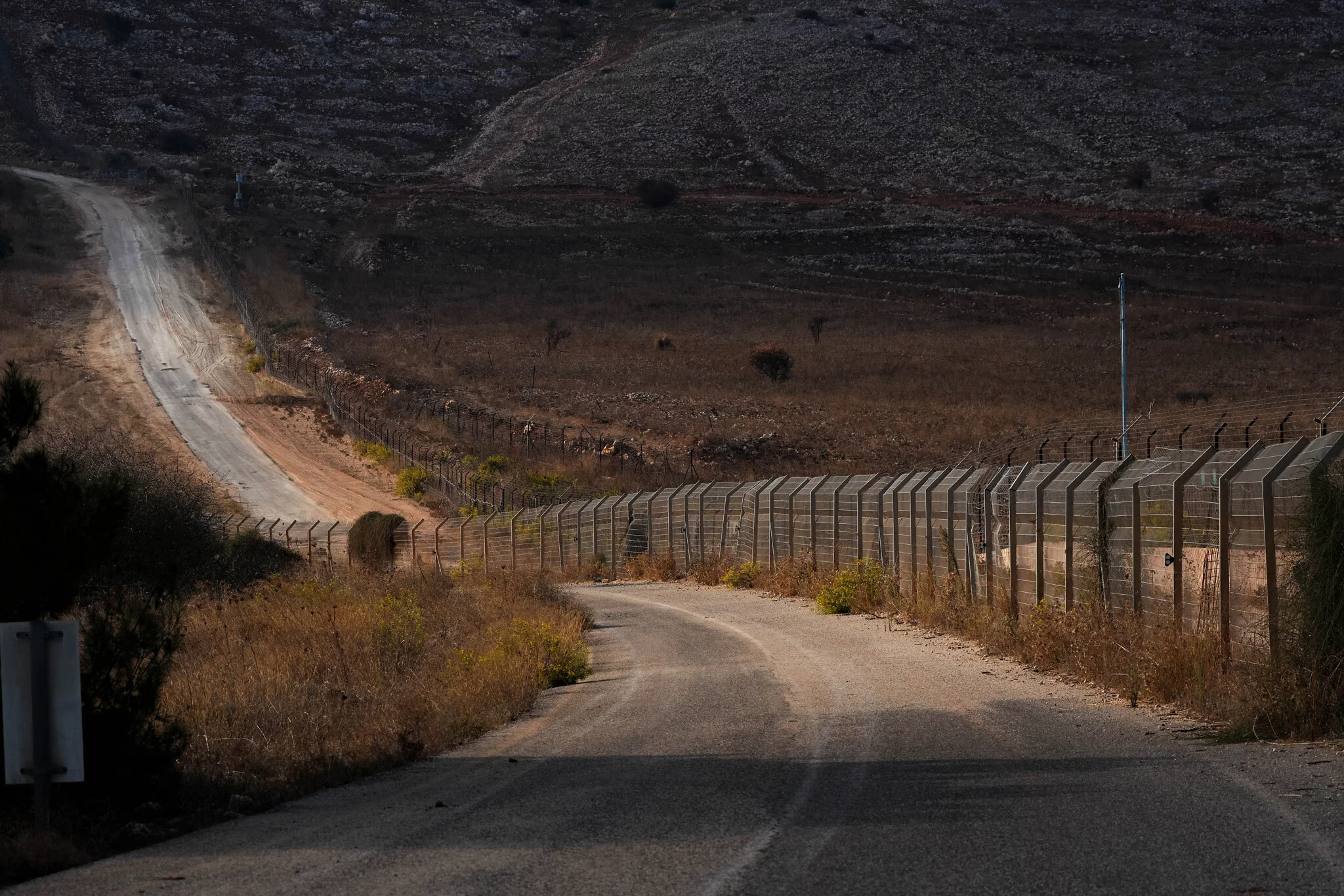 Vista de la frontera entre Israel y el Líbano desde el kibutz Malkia, en el norte de Israel, el 30 de octubre de 2024. (Ayal Margolin/Flash90)