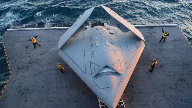 Planes de la Marina de EE. UU. para los drones en portaaviones