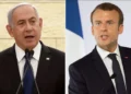 Tensa disputa diplomática entre Macron y Netanyahu