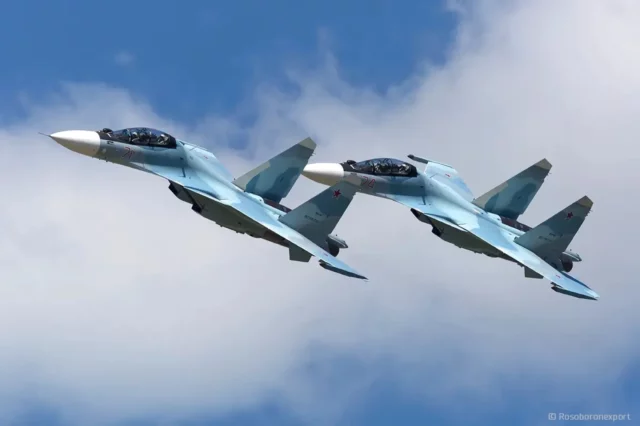 Irán planea producir cazas rusos Su-30 y Su-35 en el país