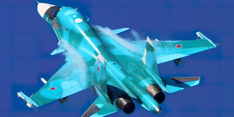 Rusia pierde la cuarta parte de su flota de cazas Su-34 en Ucrania