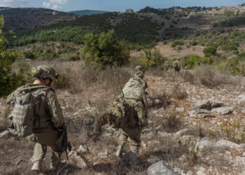 Tropas que operan en el sur del Líbano en una fotografía sin fecha publicada por el ejército para su publicación el 28 de octubre de 2024 (Fuerzas de Defensa de Israel)