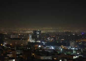 Vista general de Teherán después de que Israel lanzara ataques aéreos contra instalaciones militares iraníes, el 26 de octubre de 2024. (Atta Kenare/AFP)