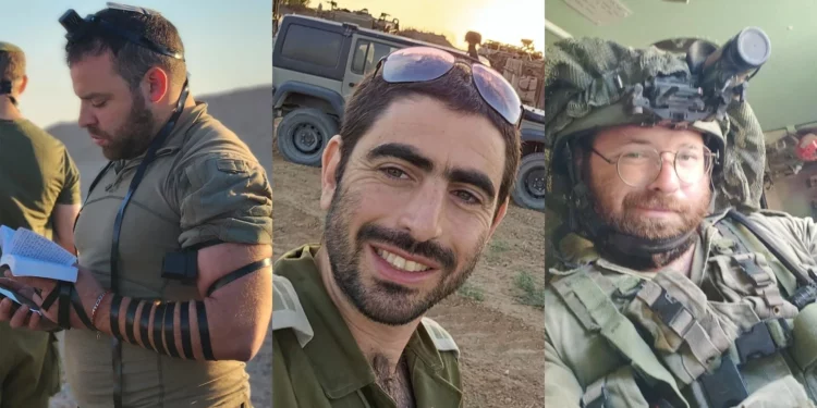 Tres soldados de reserva murieron en combates en el norte de Gaza