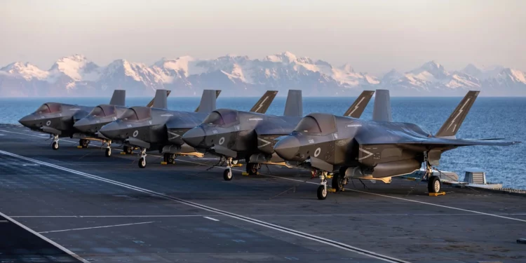 La entrega de los cazas F-35B del Reino Unido alcanzará el 50 %