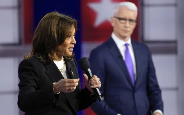 Kamala dice que Trump es “cada vez más inestable” y que es un fascista