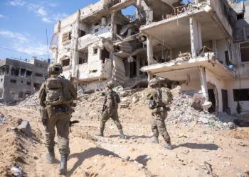 Tropas que operan en la Franja de Gaza en una fotografía sin fecha publicada por el ejército el 31 de octubre de 2024 (Fuerzas de Defensa de Israel)