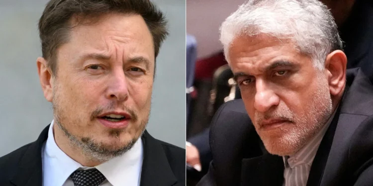 Elon Musk se reunió con el embajador de Irán en la ONU